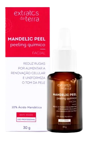 PEELING FACIAL MANDELIC 30G EXTRATO DA TERRA