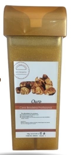 CERA ROLL-ON DEPILATORIO OURO GLAMOUR 100G