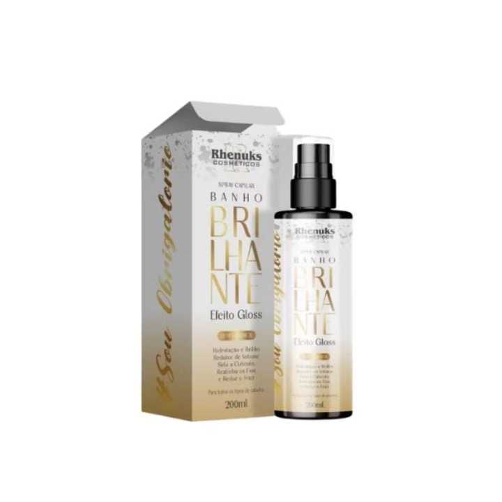 SPRAY CAPILAR BANHO BRILHANTE- RHUNUKS 200ml