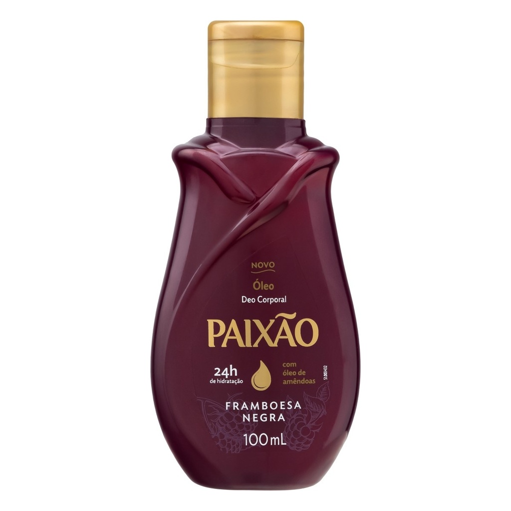 OLEO DEO CORPORAL FRAMBOESA NEGRA- PAIXAO 100ml (cópia)