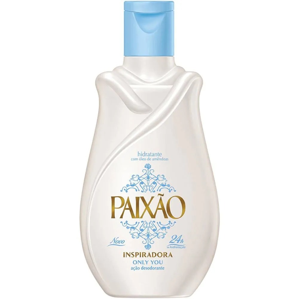 LOCAO DEO HIDRATANTE INSPIRADORA ROSAS BRANCAS- PAIXAO 200ml