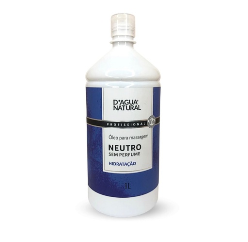 [OLEO DE MASSAGEM NEUTRO - DAGUA NATURAL 1L] OLEO DE MASSAGEM NEUTRO D'AGUA