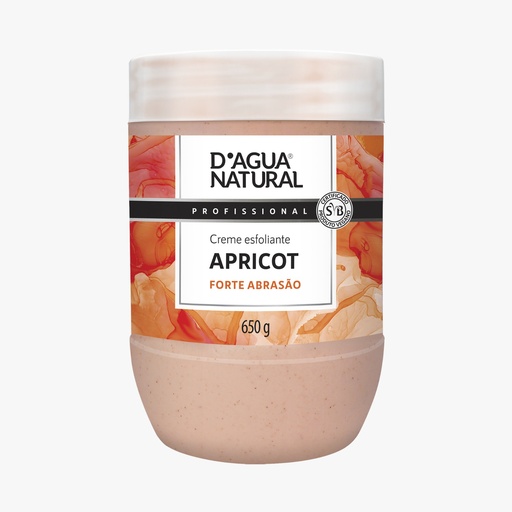 [CREME EXFOLIANTE FORTE APRICOT - DAGUA MATURAL 650g] CREME EXFOLIANTE FORTE APRICOT - DAGUA MATURAL 650g