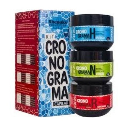 [KIT CAPILAR CRONOGRAMA 3 PECAS- RHENUKS 200G] KIT CAPILAR CRONOGRAMA 3 PEÇAS- RHENUKS 200G