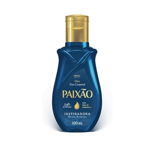 [OLEO DEO CORPORAL INSPIRADORA ROSAS BRANCAS- PAIXAO 100ml] OLEO DEO CORPORAL INSPIRADORA ROSAS BRANCAS- PAIXAO 100ml